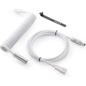 سلك حلزوني ابيض